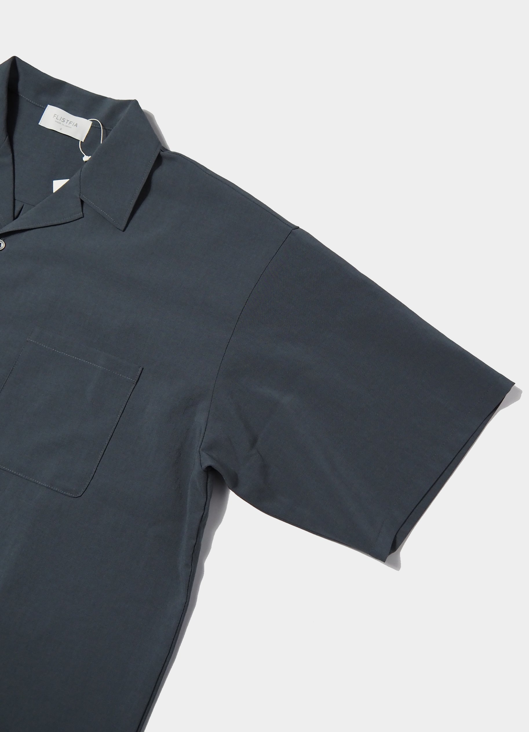 Open Collar Short Sleeve Shirts