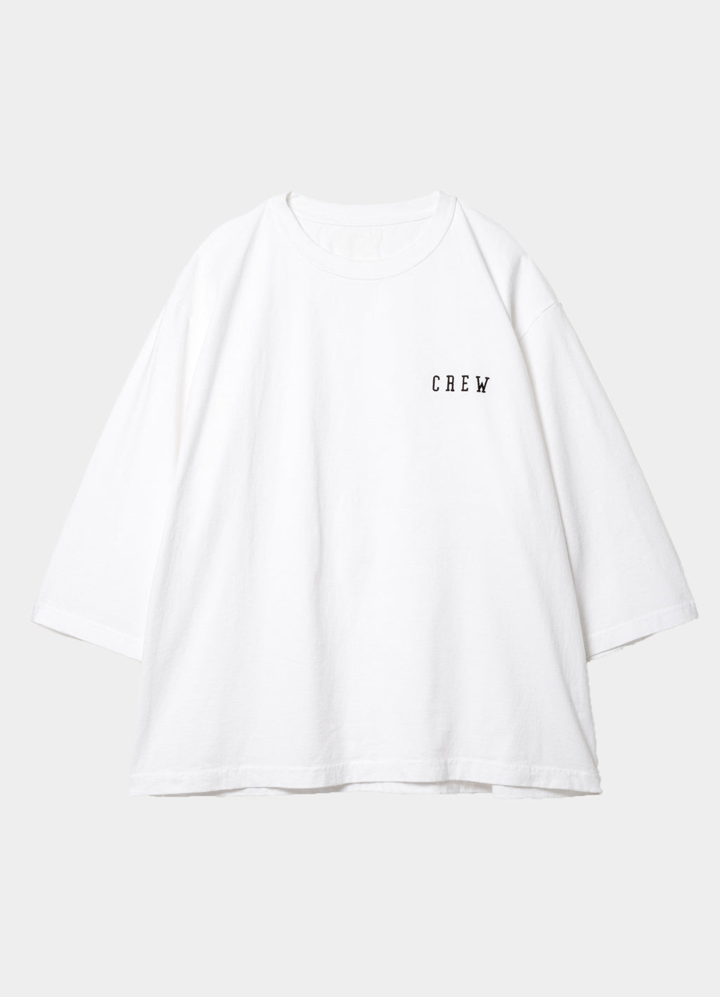American Cotton 'CREW' 3-Q-S Tee [60424SP12-TP]<SALE>