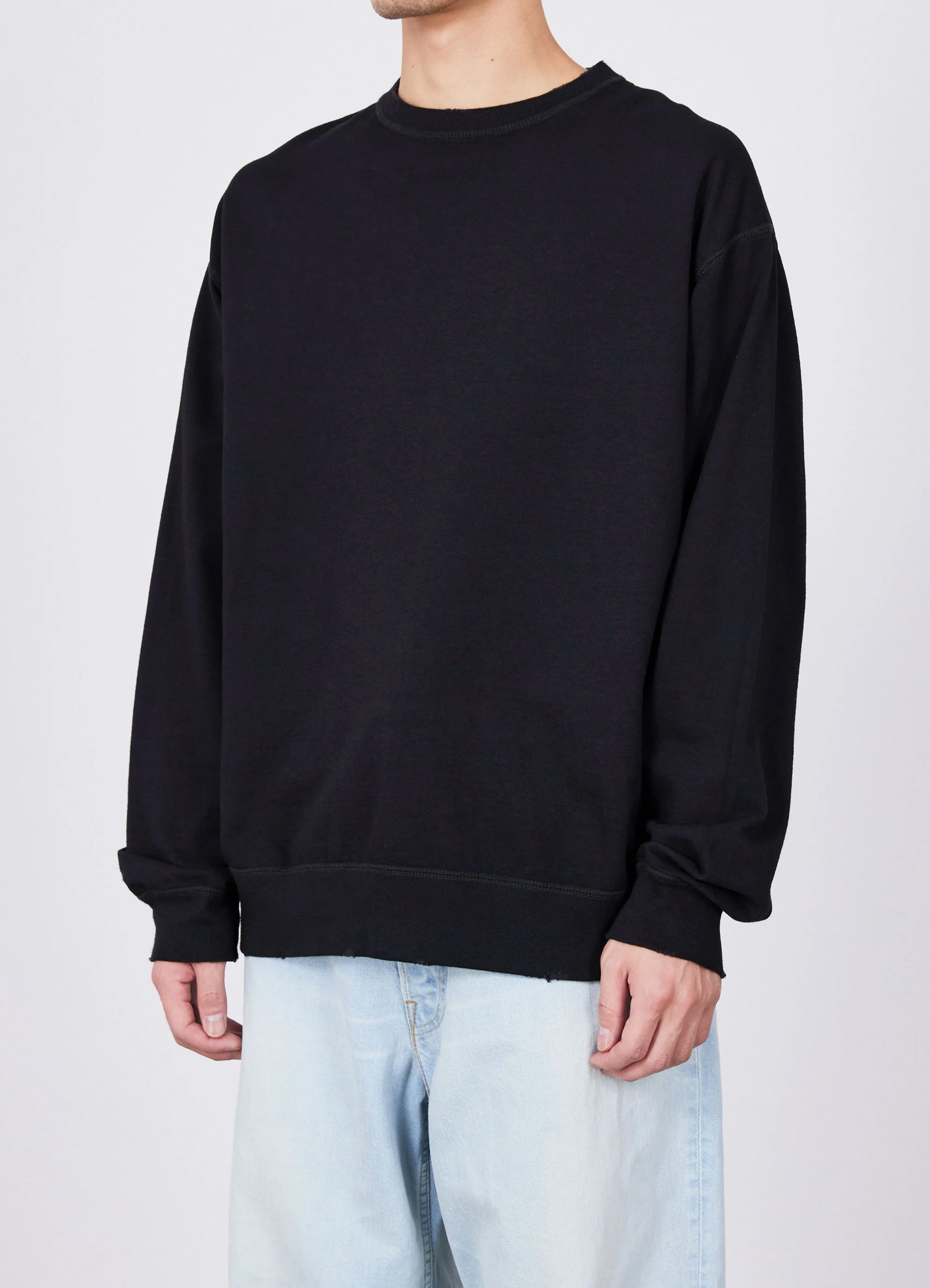 " Last 1 "CREW NECK -オーガニックコットンインレイ-