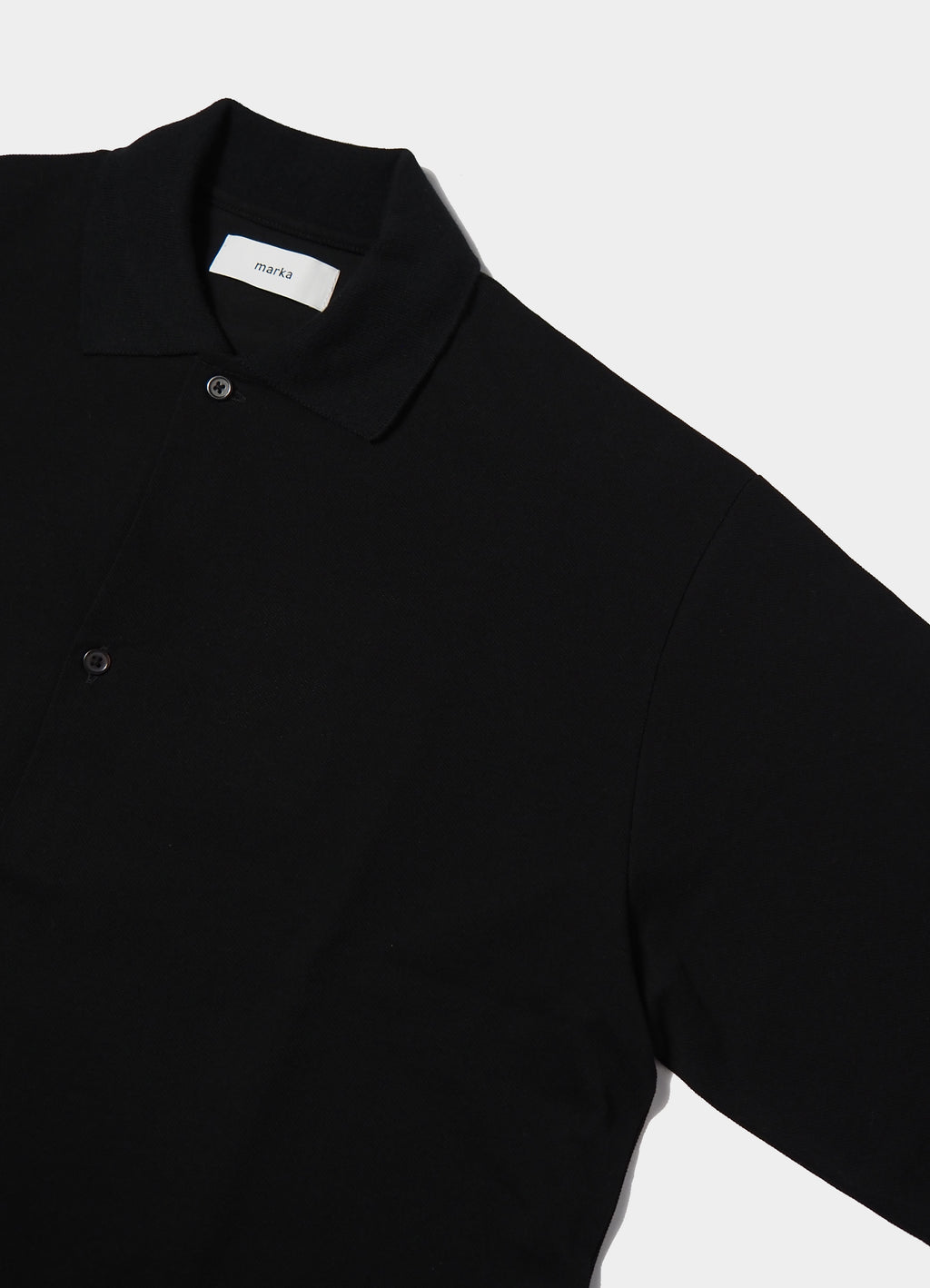 SHIRT CARDIGAN -40//1 ORGANIC COTTON HIGH TWISTED PIQUE-[M26A14CS01C]