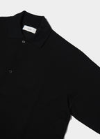 SHIRT CARDIGAN -40//1 ORGANIC COTTON HIGH TWISTED PIQUE-[M26A14CS01C]