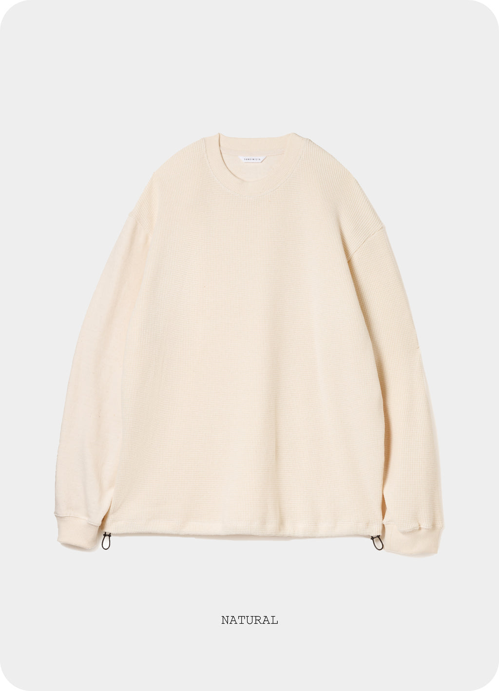 2 Tone Cotton Knit Top [60425PS03-TP]