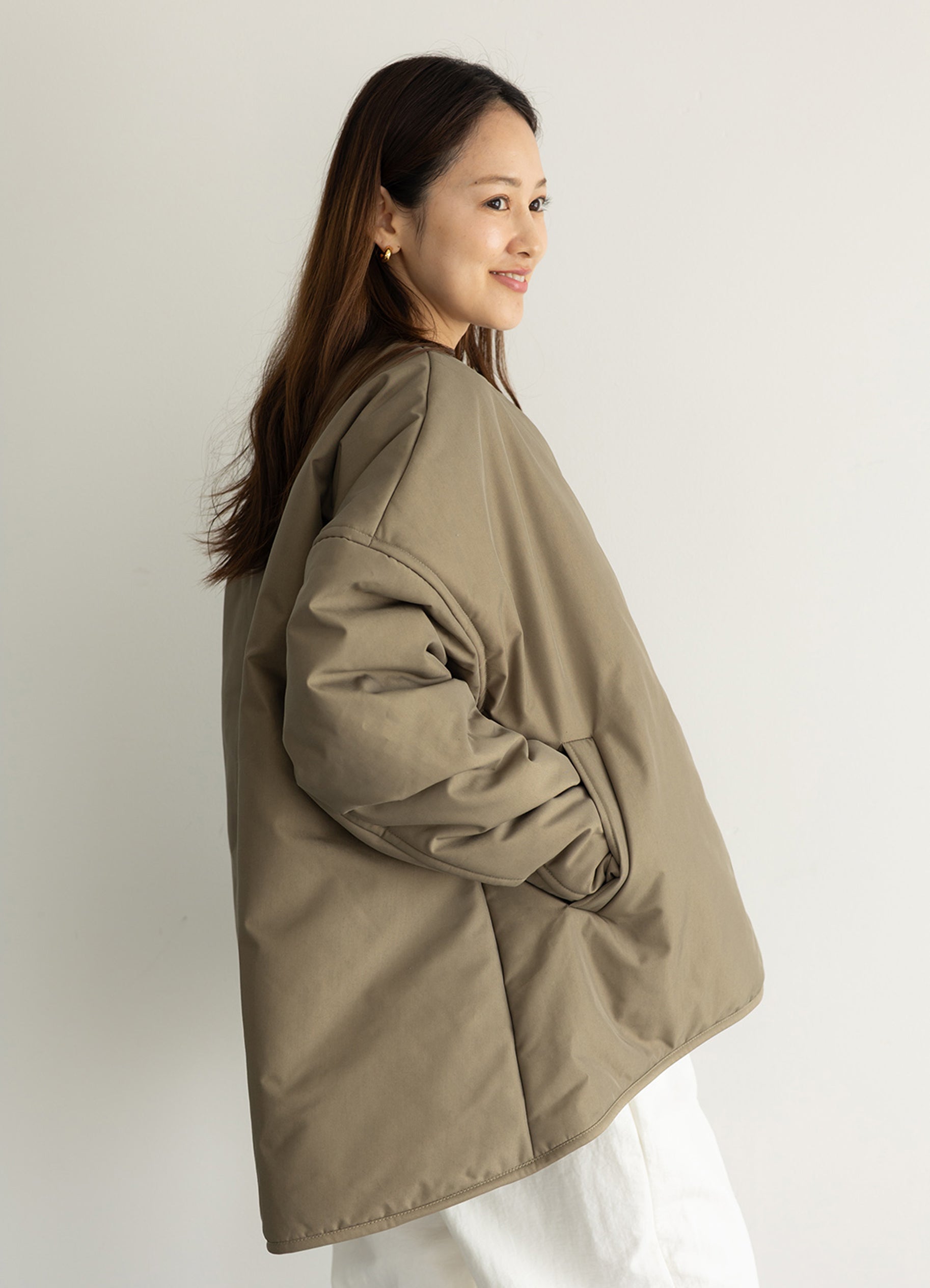 (WOMEN) ウィンドウカフステントブルゾン