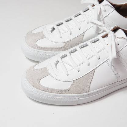 1777SL GERMAN MILITARY TRAINER -WHITE/WHITE SOLE