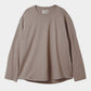American Cotton Round L-S Tee [60424WA01-TP]