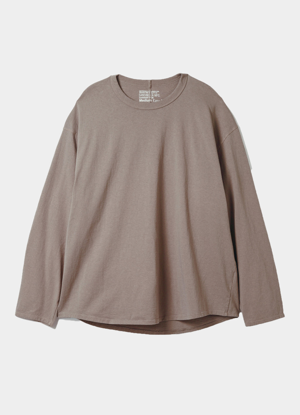 American Cotton Round L-S Tee [60424WA01-TP]