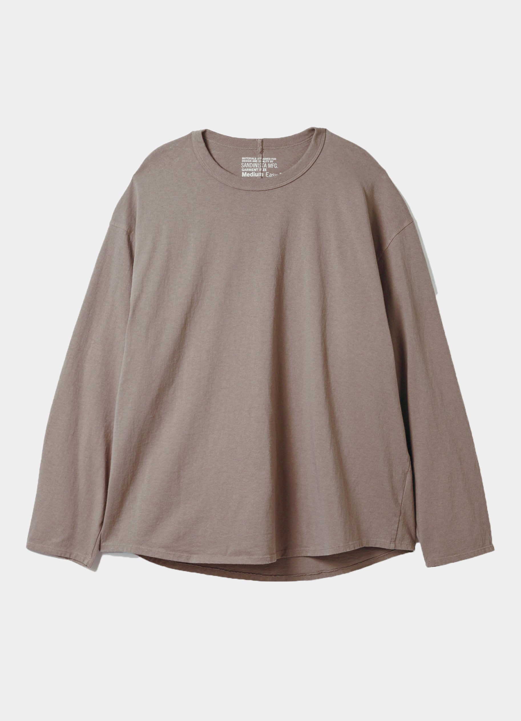 American Cotton Round L-S Tee [60424WA01-TP]