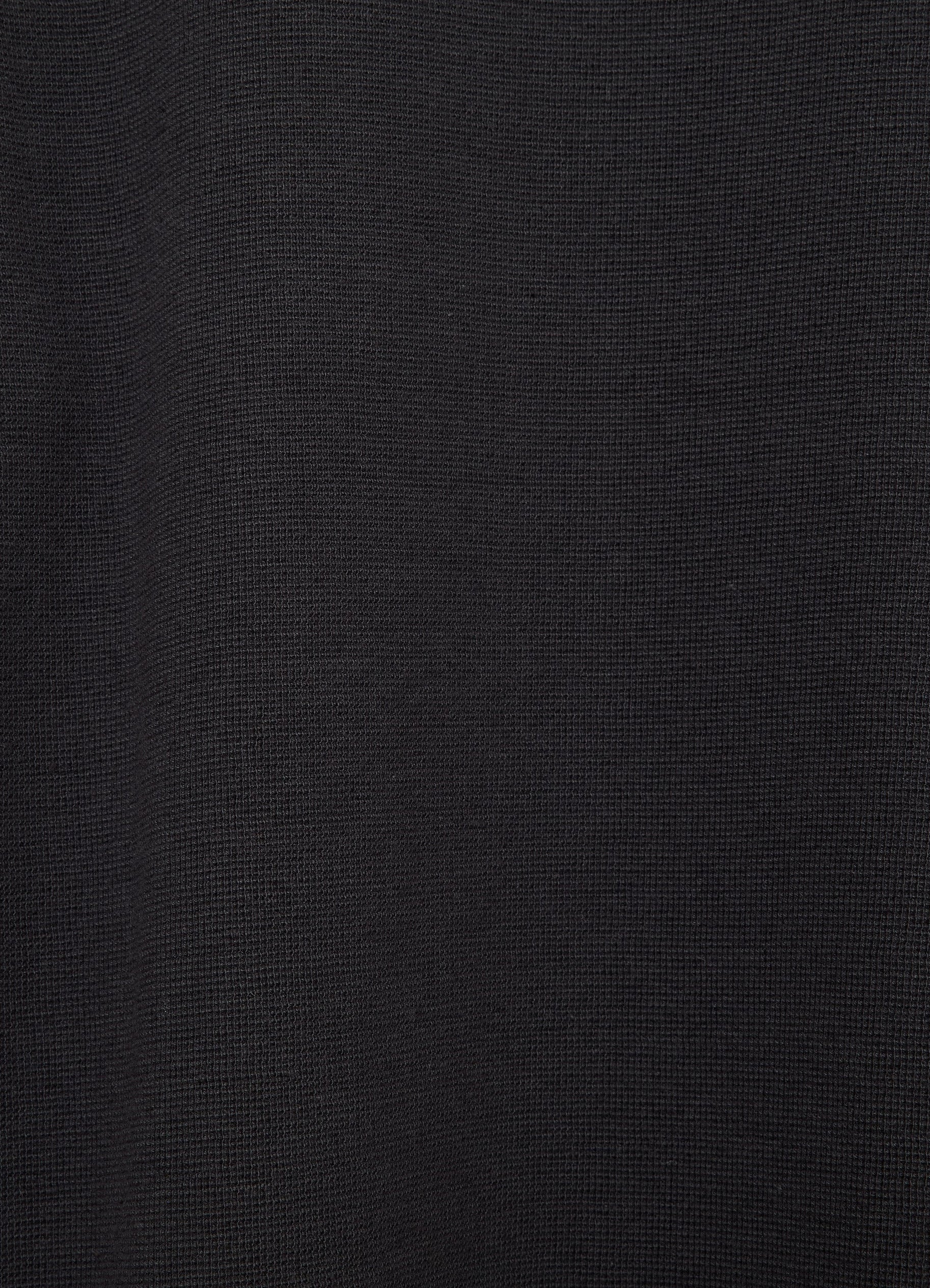 Crew Neck L/S Tee -Organic Cotton Hemp Mesh Knit-