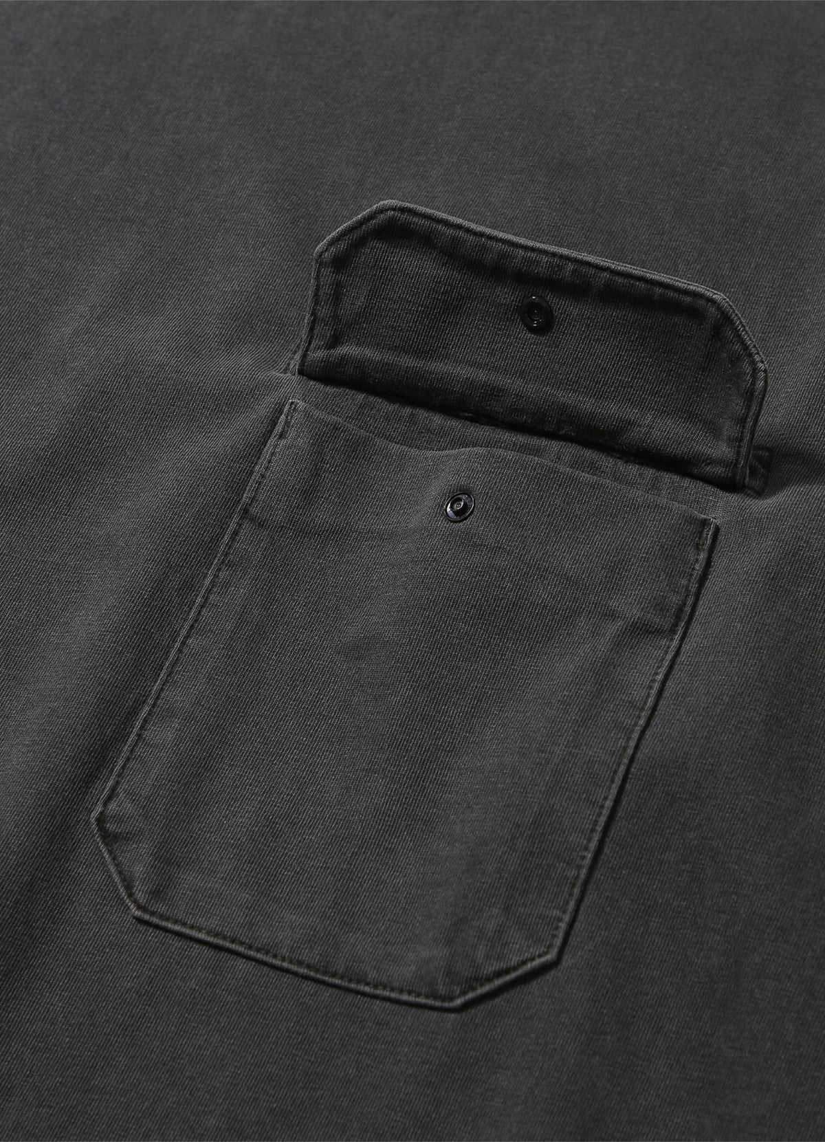 DYED POCKET LONG SLEEVE TEE [HOD26-02-TS002]