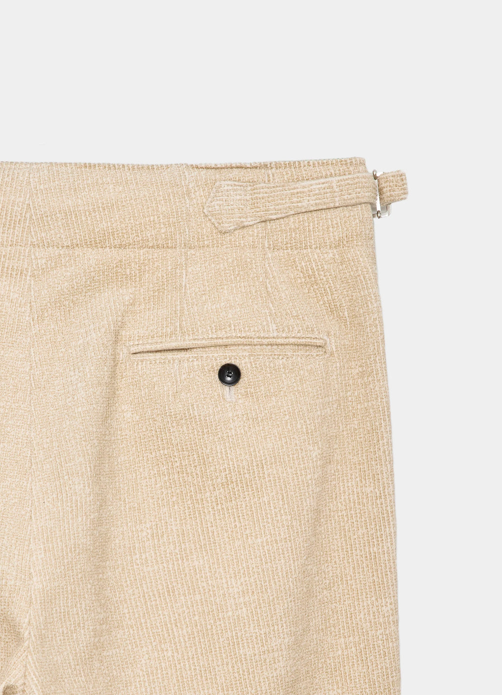Two Tuck Military Trousers -Organic Cotton 8-Wale Corduroy-