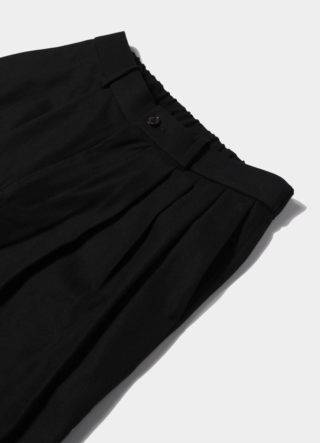 Triple Pleated Wide Trousers -Organic Cotton Survival Cloth-[A26A93PT03C]
