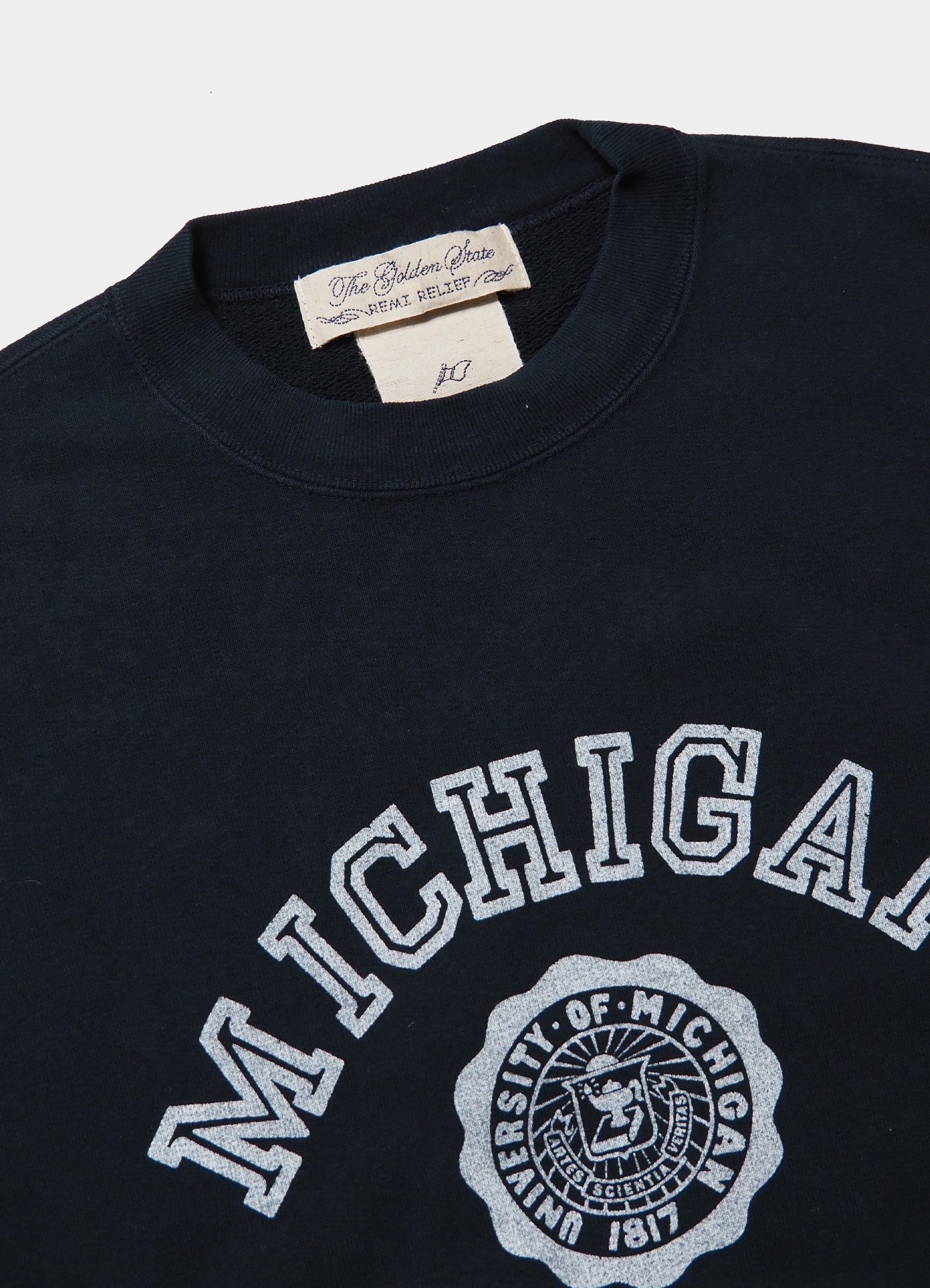 SP加工3飛び裏毛クルー(MICHIGAN)
