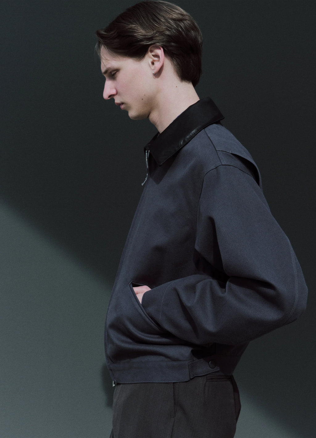 Worker Jacket -Organic Cotton Duck- [A26C08BL02C]