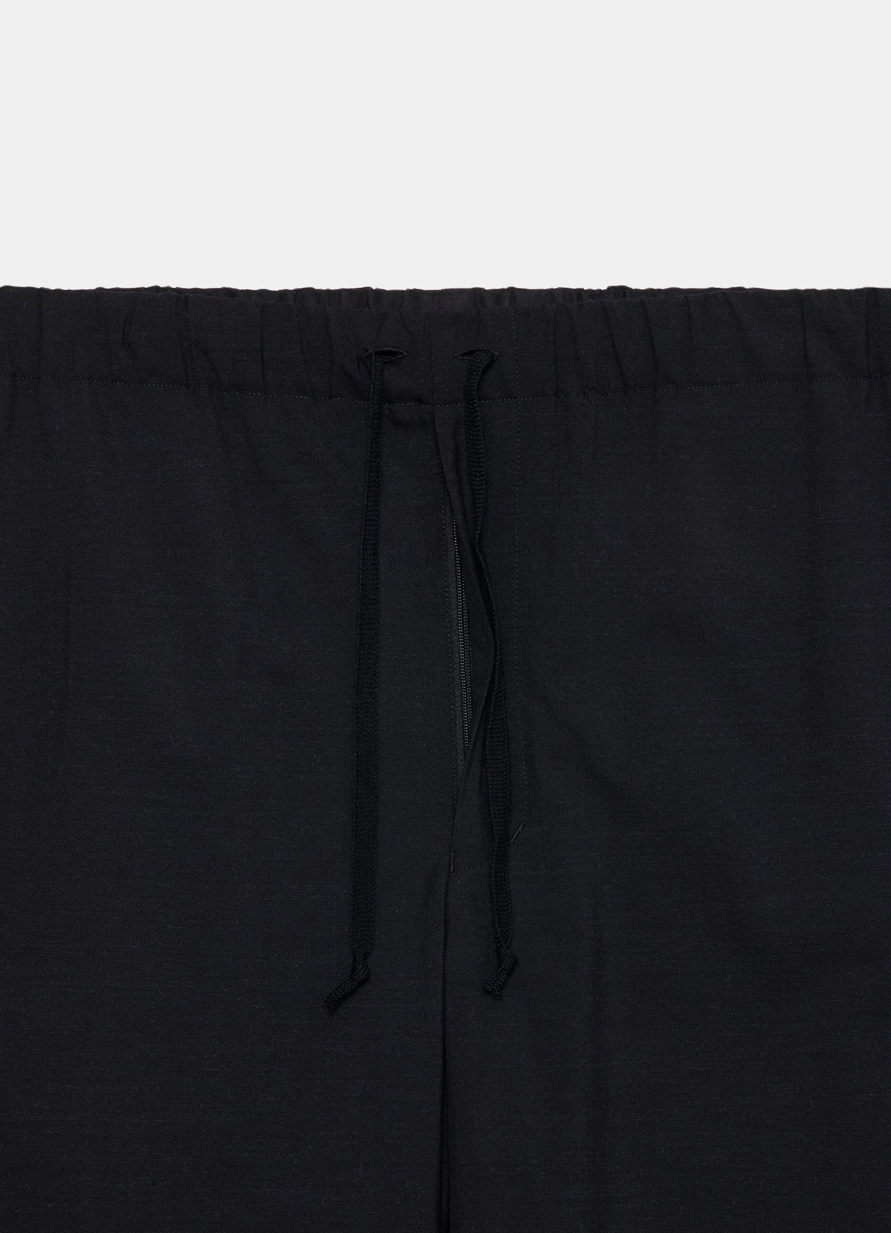 WIDE CYLINDER FIT EASY PANTS -2/72 Wool Tropical Washer-