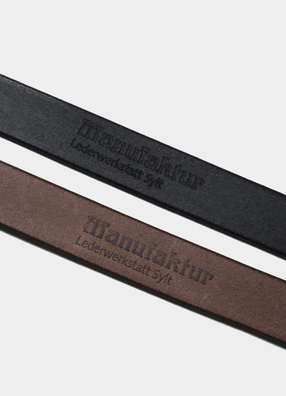 Manufaktur Sylt / Leather Belt 30mm -Lism Select