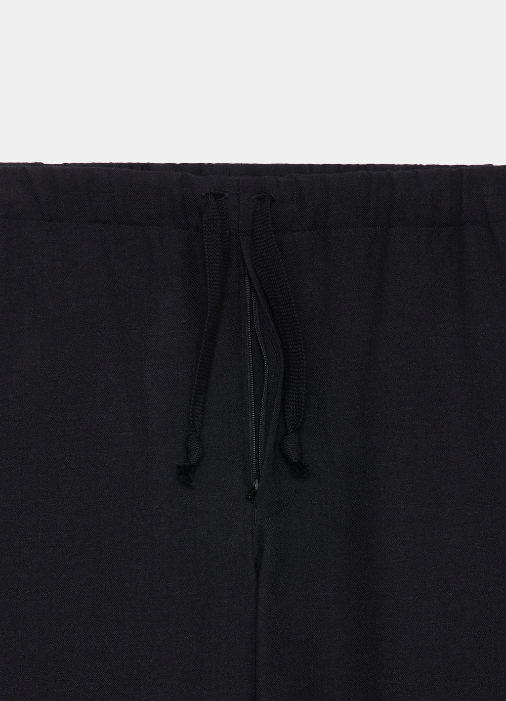 Cocoon Wide Easy Pants -Tumbled Wool Serge-