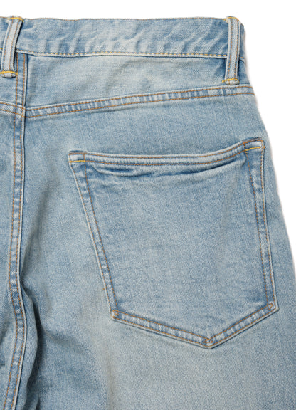 Damaged Denim Pants-Strech Easy Fit Tapered [DS-DDPSEF-02]