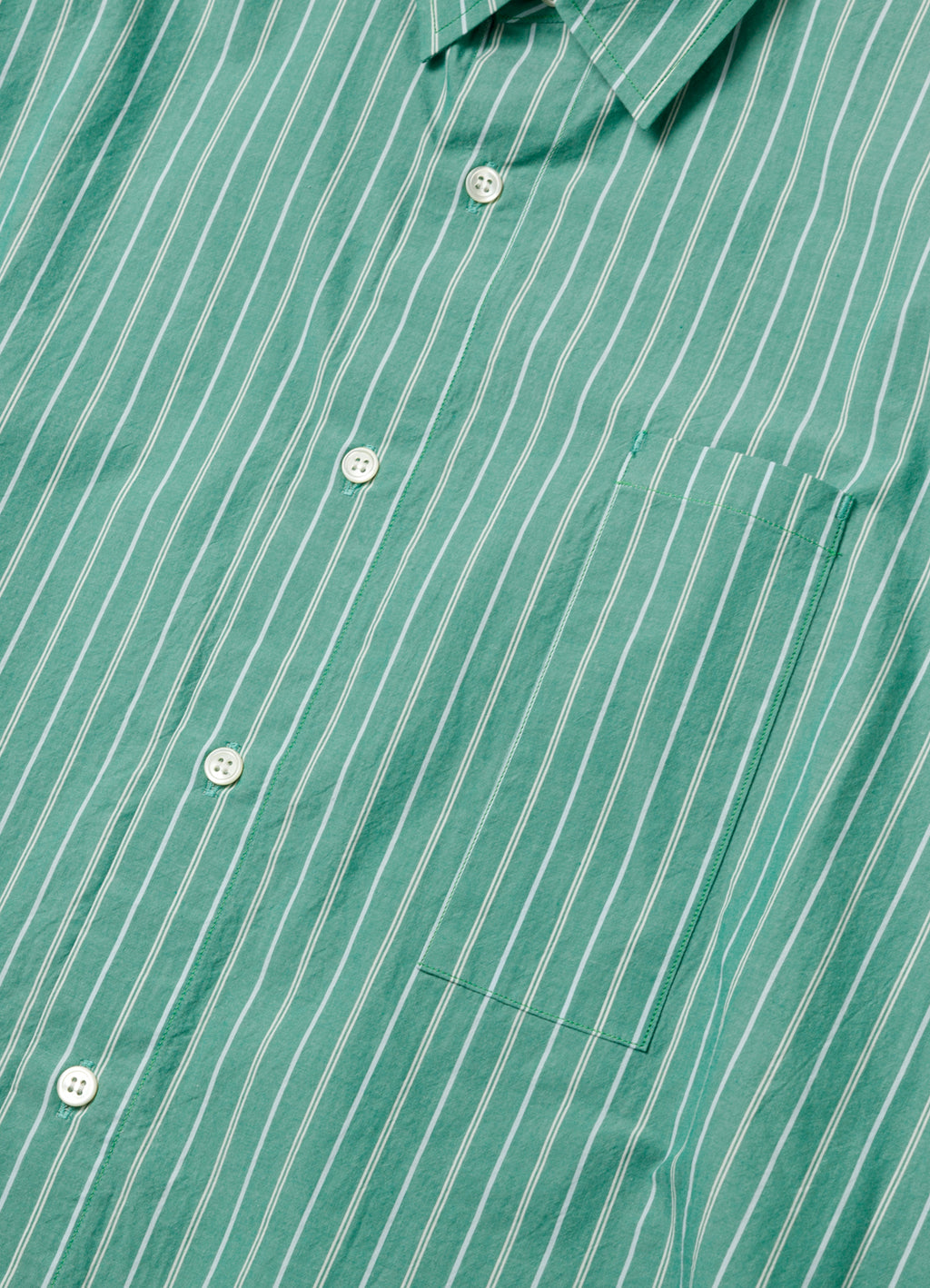 Stripe Oversized Pocket Shirt [60425PS06-TP]<SALE>