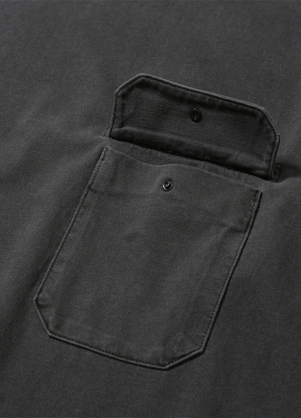 DYED POCKET LONG SLEEVE TEE [HOD26-02-TS002]