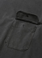 DYED POCKET LONG SLEEVE TEE [HOD26-02-TS002]