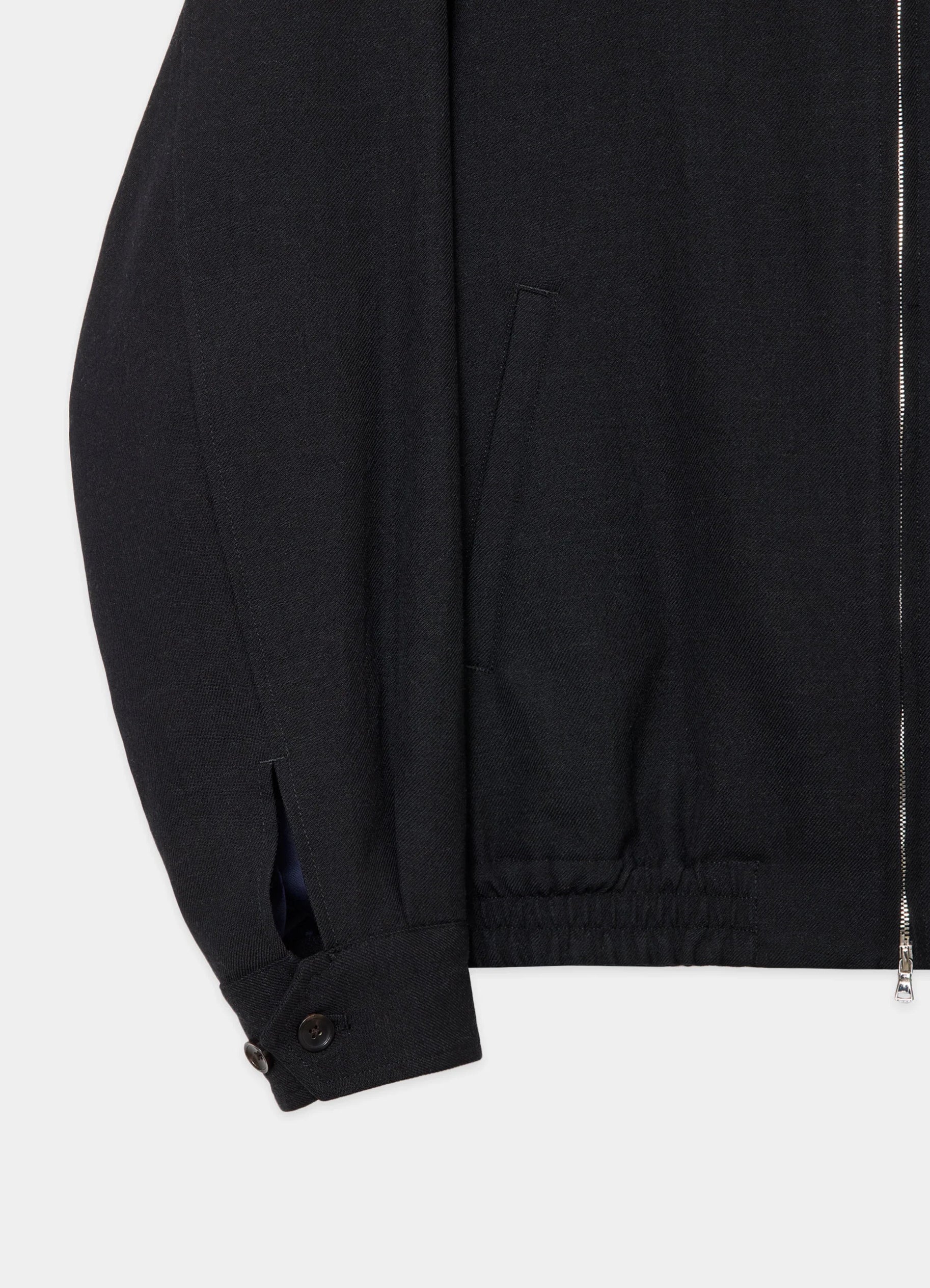 Sports Jacket -Tumbled Wool Serge-[M25C12BL01C]