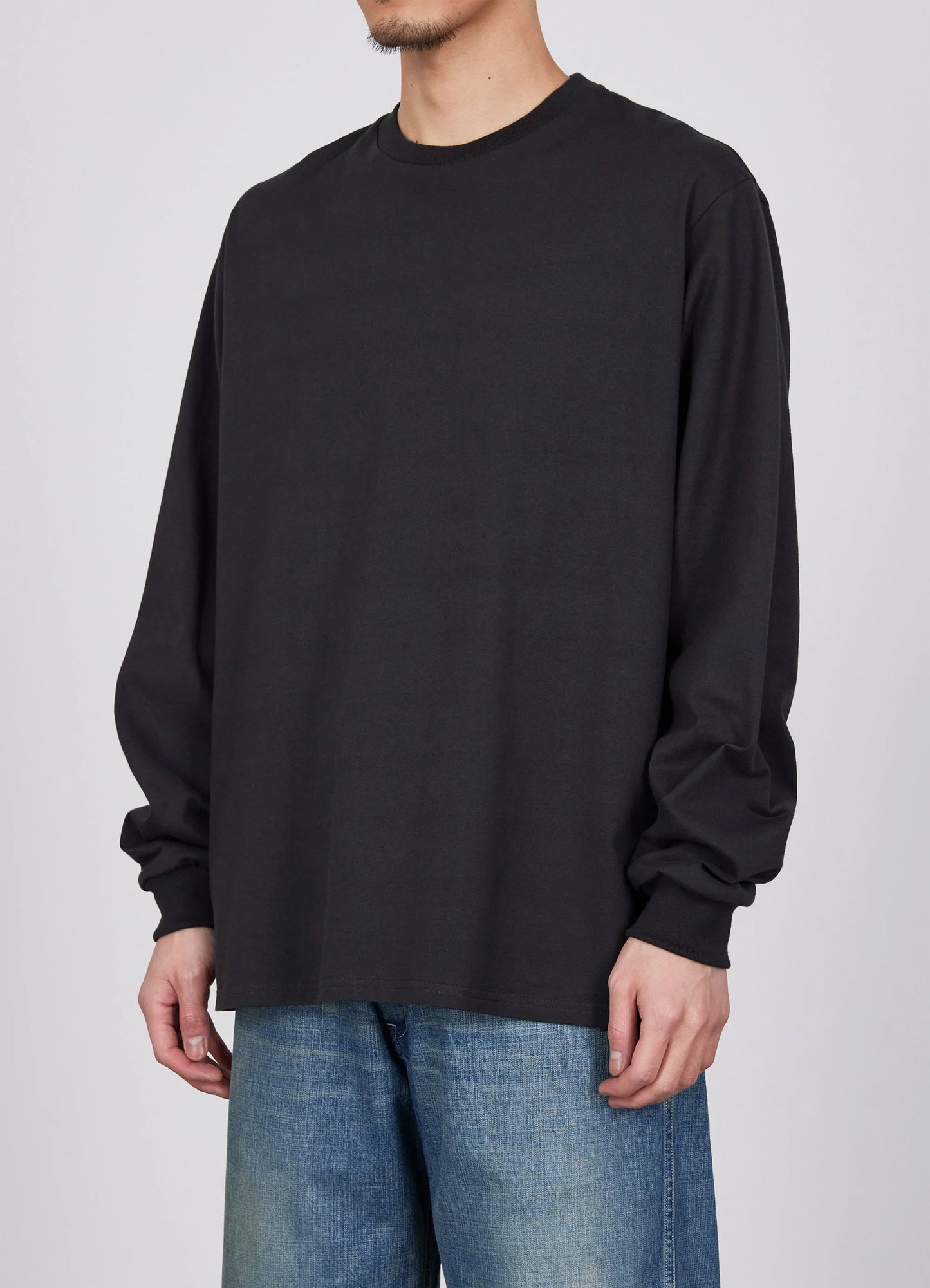 CREW NECK TEE L/S -オーガニックコットン26G天竺-[M24C06CS01C]