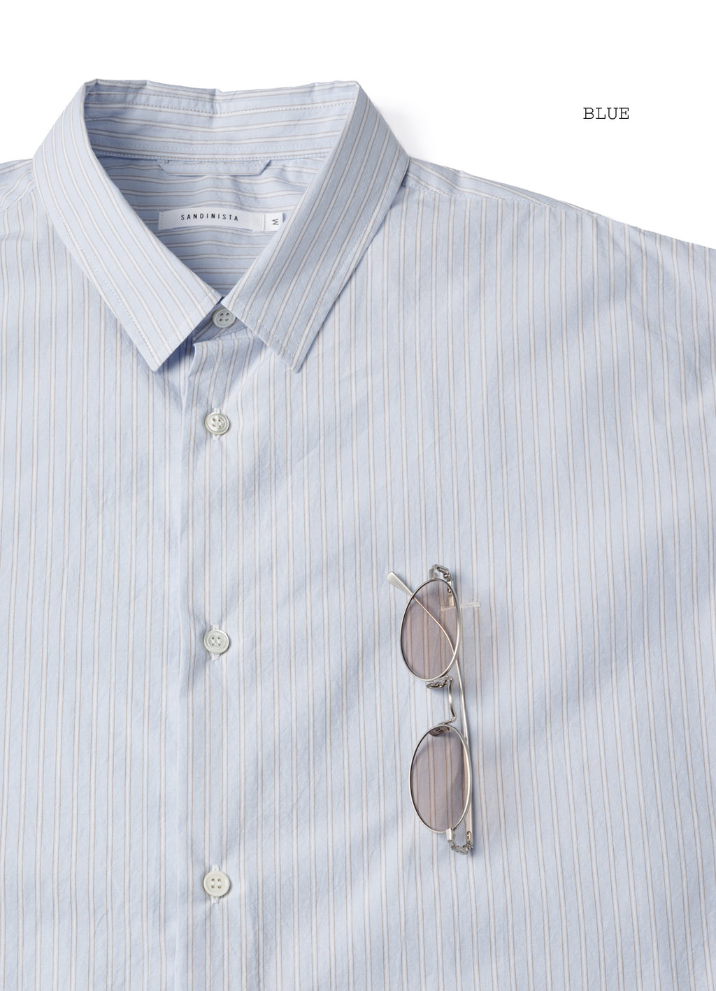 Gentle Resort Oversized Stripe Shirt