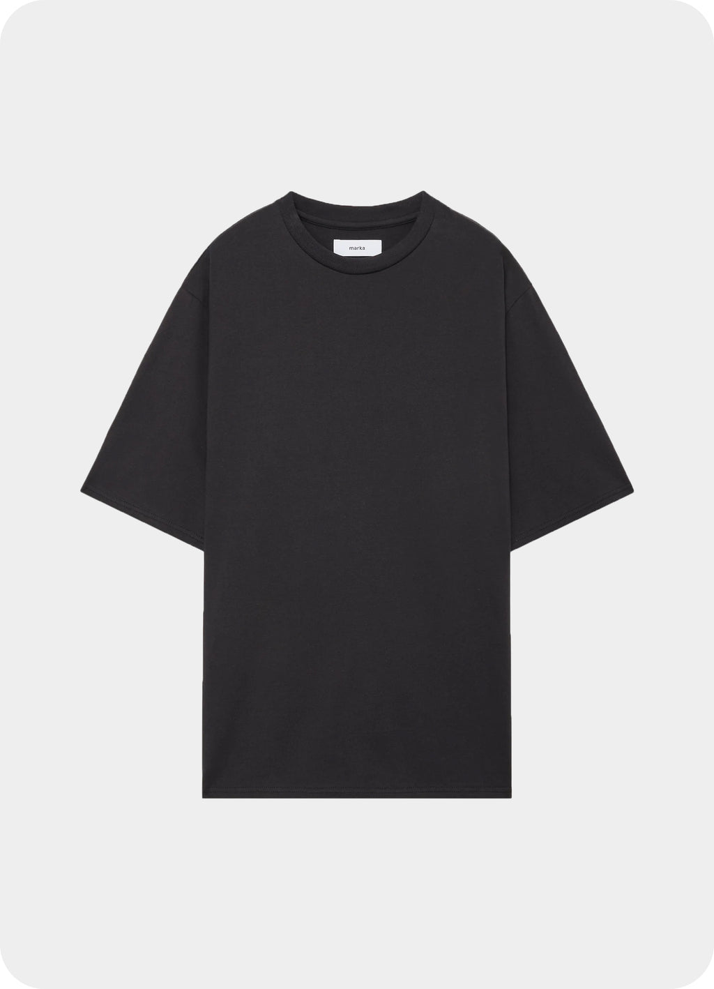 PRINT TEE ''LAYERED PYRAMID'' -40/2 ORGANIC COTTON KNIT-[M25A08CS03B]