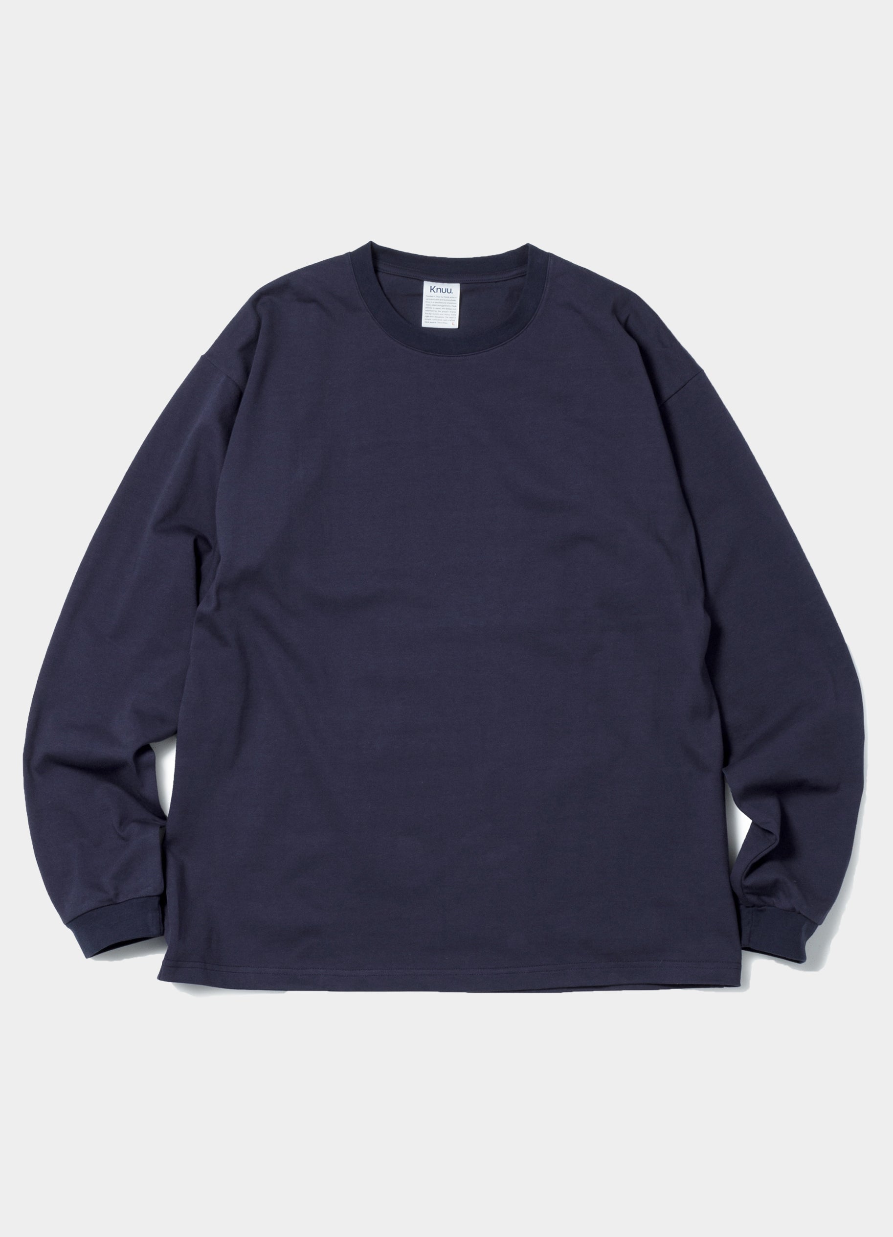 Heavy Crewneck Long Sleeve T-Shirt [KN-LS-01]
