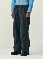Wide Over Pants -Organic Cotton Back Satin-[M26B16PT01C]