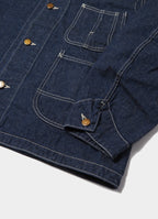 9.5oz ネップDENIM カバーオール