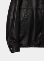 LEATHER COACH JACKET -SHEEP LEATHER- M26A02BL01C
