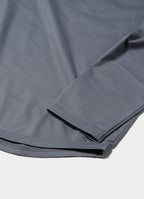RILEY L/S C/N ROUND TEE