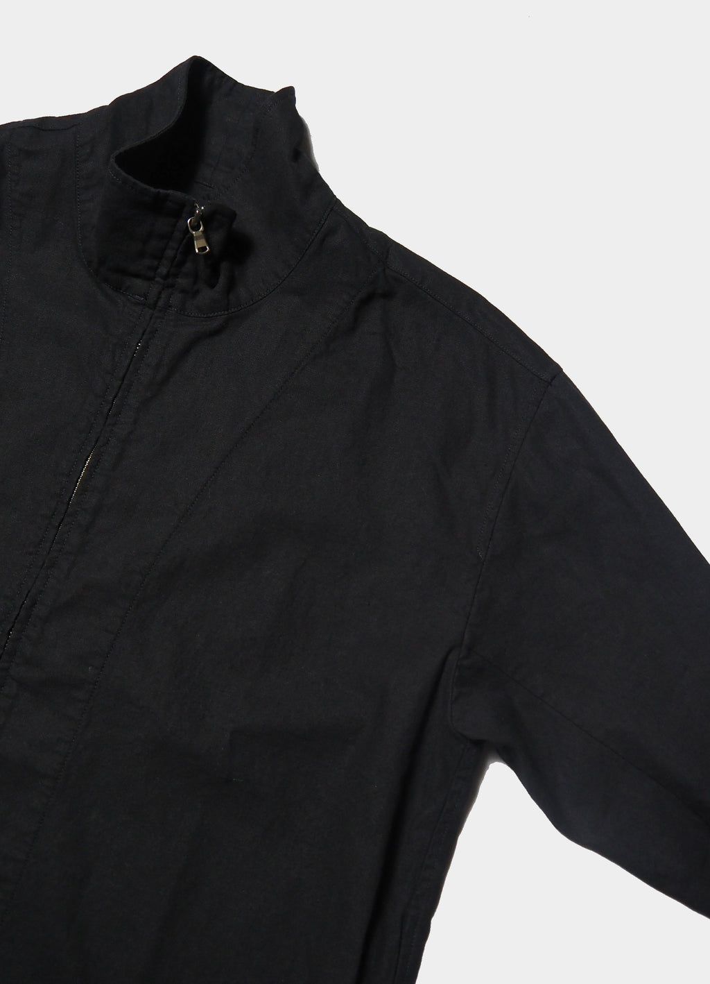 ALBERT ZIP SHIRCKET "SOLID"  [24SP-16022SD]<SALE>