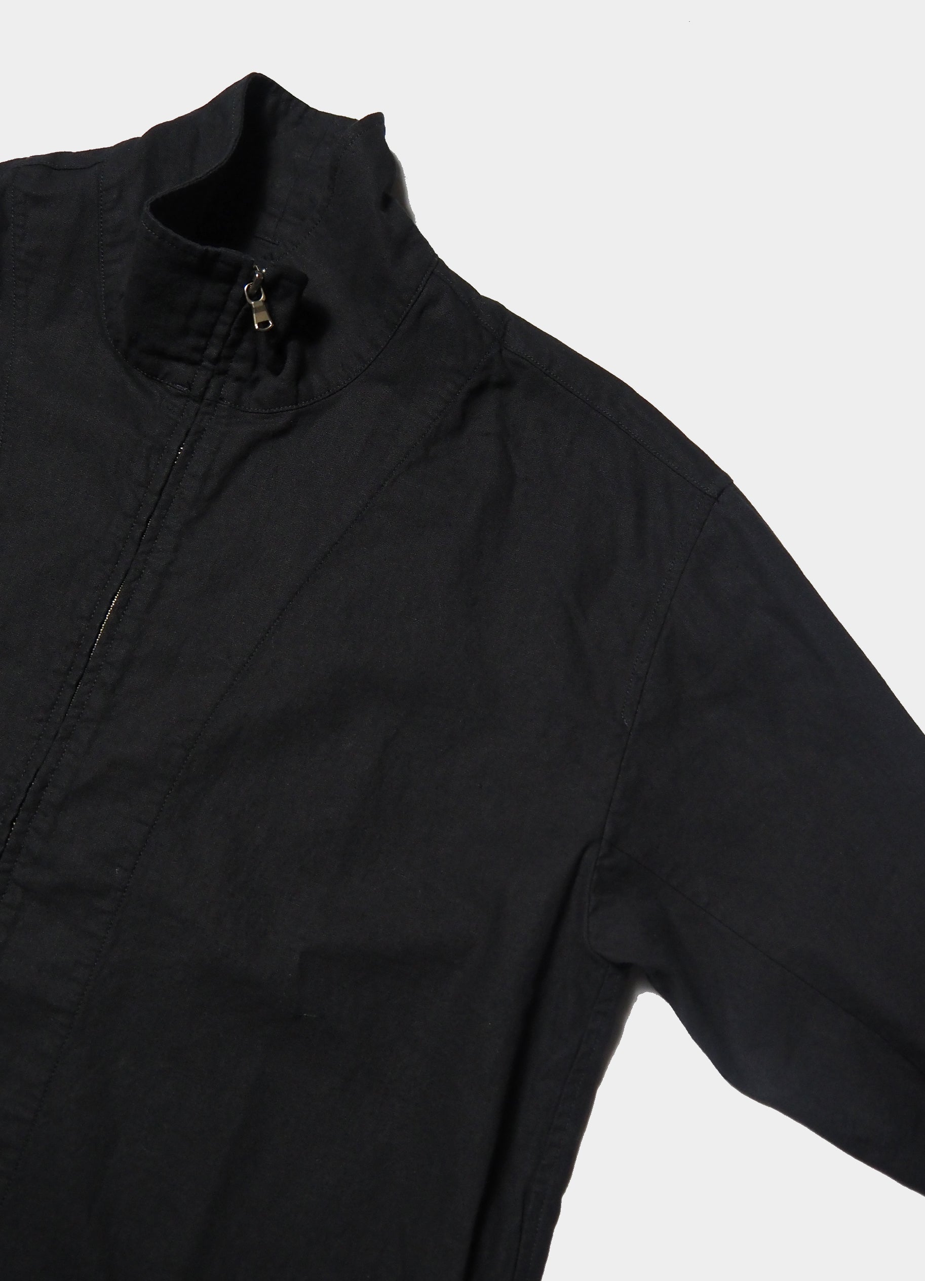 ALBERT ZIP SHIRCKET "SOLID" <SALE>