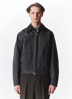 Worker Jacket -Organic Cotton Duck- [A26C08BL02C]