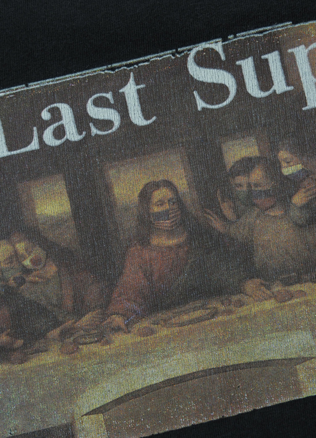 HARD SP加工20/- 天竺 BIGサイズT(The Last Supper)[RN30389155]
