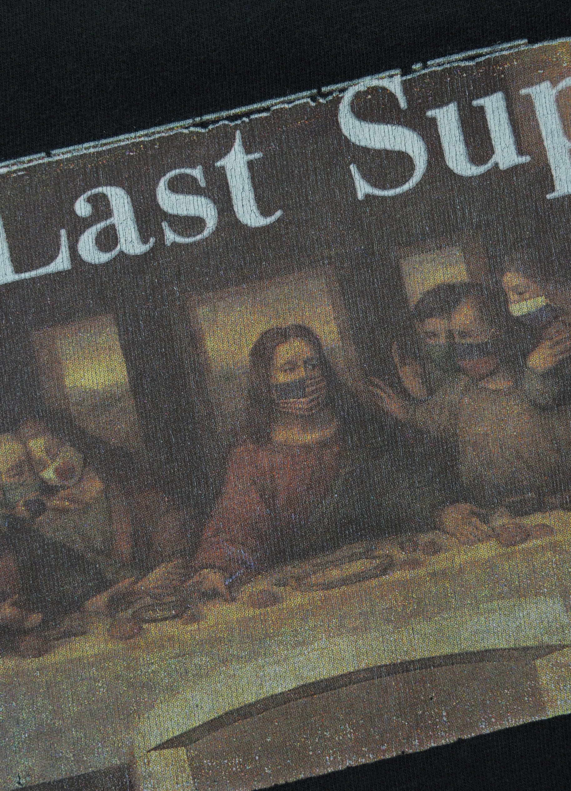 HARD SP加工20/- 天竺 BIGサイズT(The Last Supper)[RN30389155]