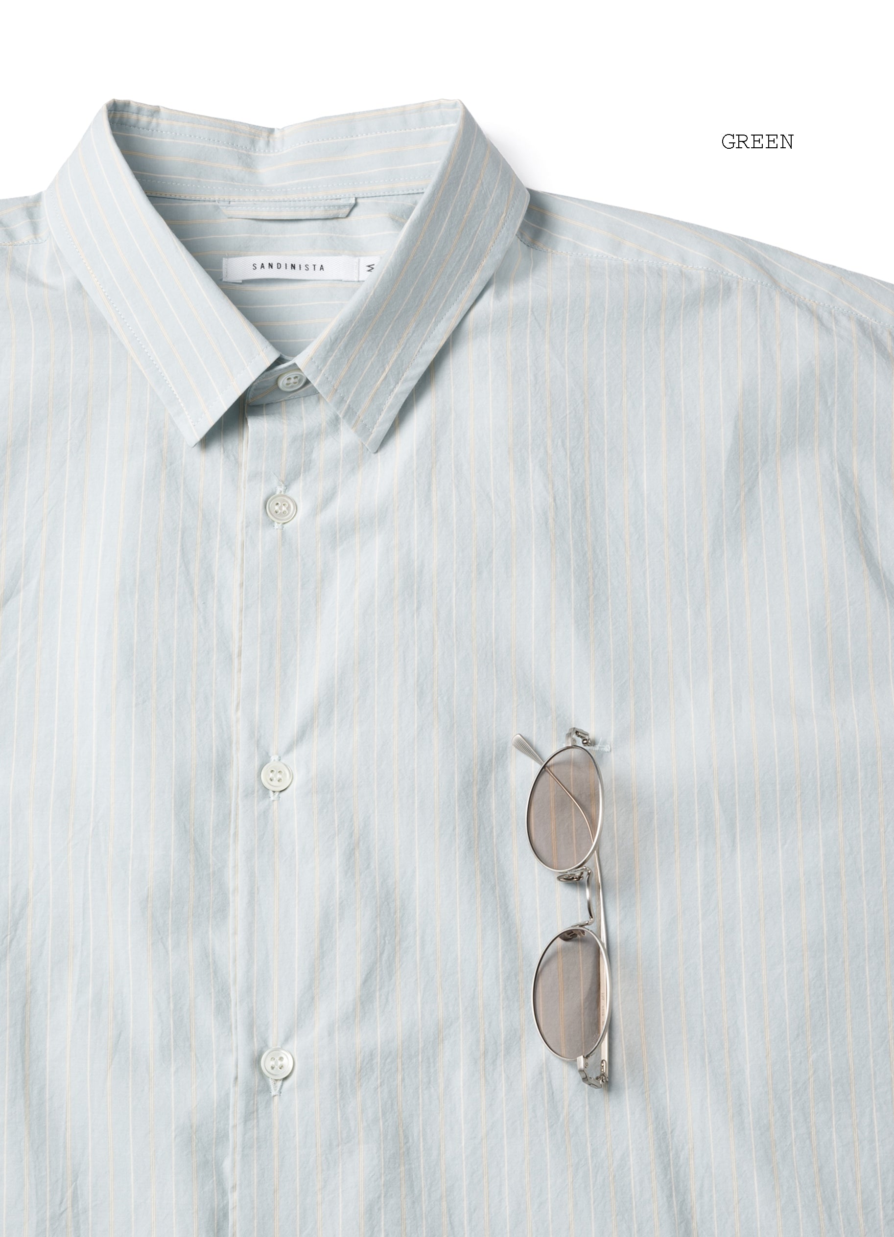 Gentle Resort Oversized Stripe Shirt