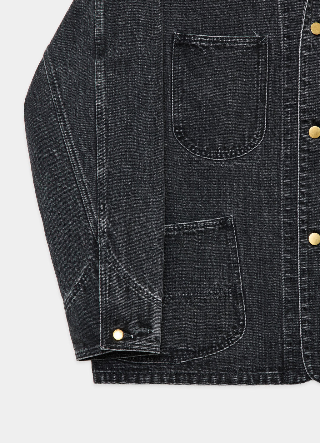 Coverall Jacket -Organic Cotton 13.5Oz Selvedge Denim-