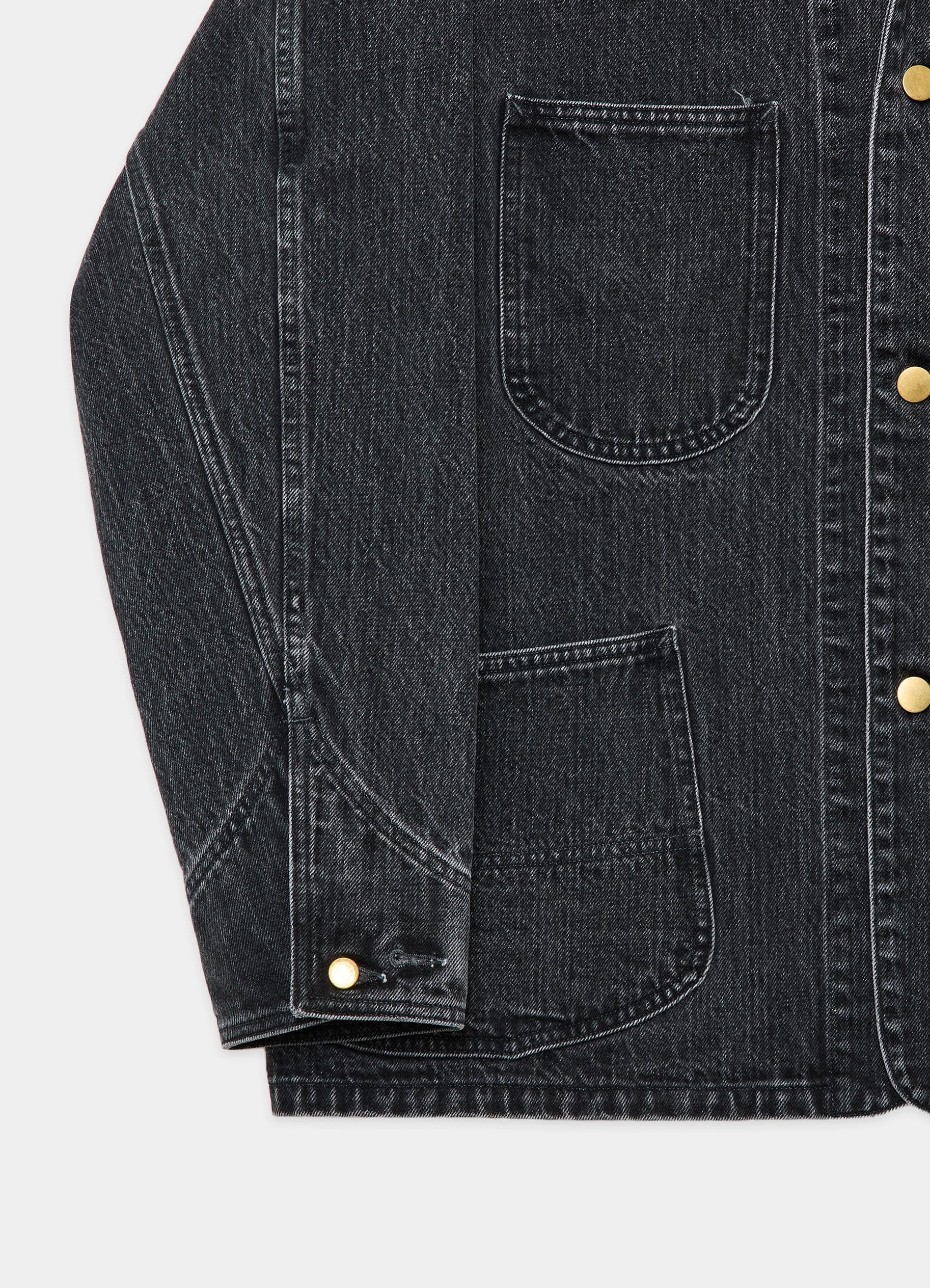 Coverall Jacket -Organic Cotton 13.5Oz Selvedge Denim-