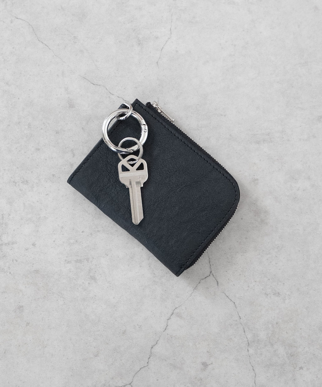 Dyneema Leather COMPACT ZIP WALLET / #3038
