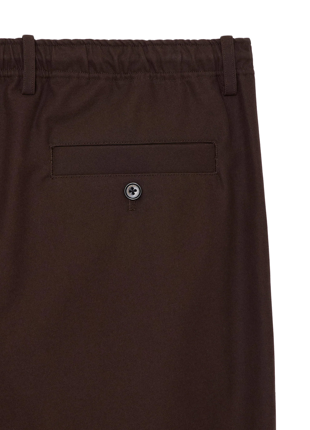Double Pleated Easy Trousers -Organic Cotton Gabardine-[A25C04PT02C]