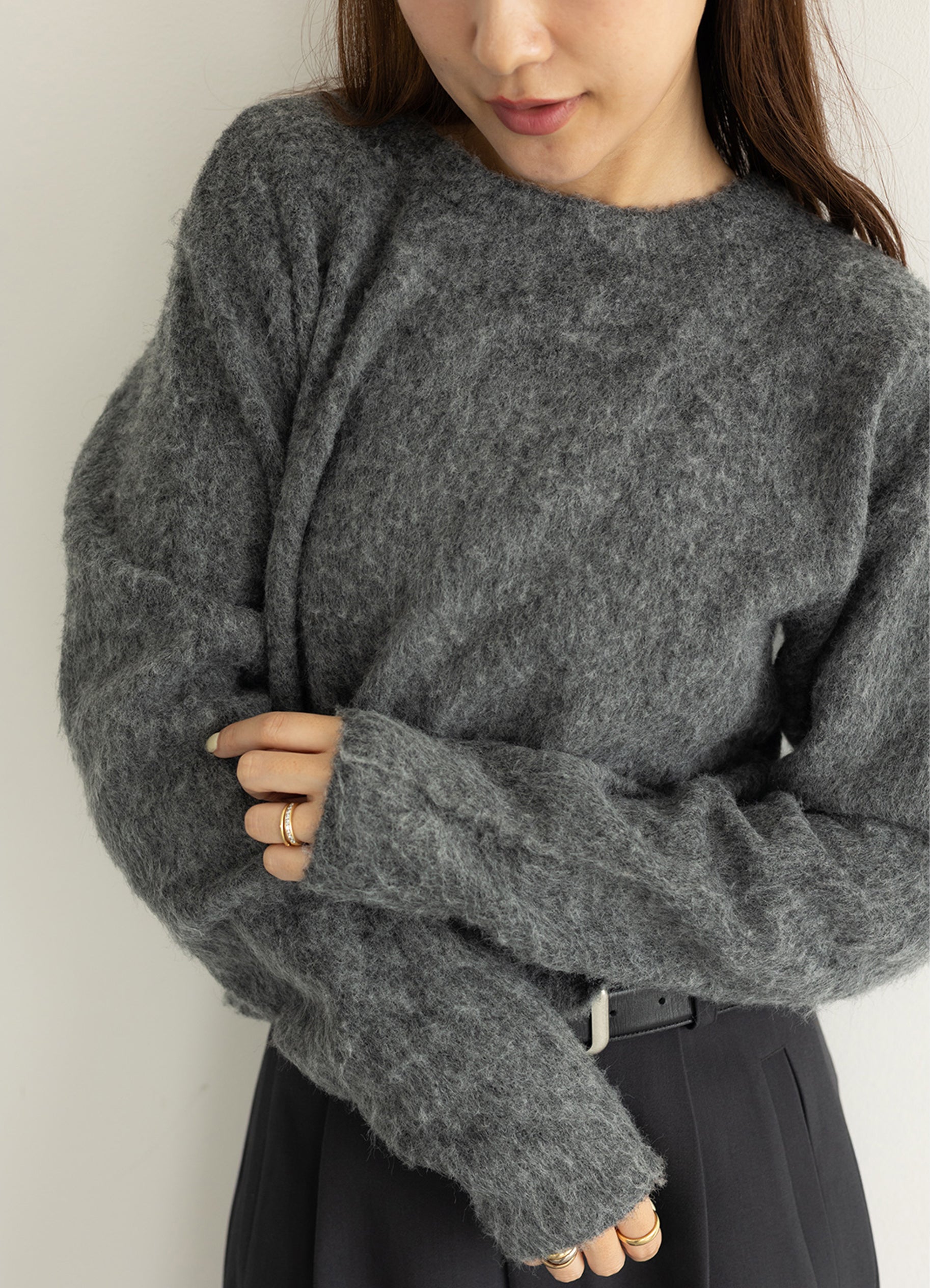 (WOMEN) 2wayソフトニットカーディガン [A313700]