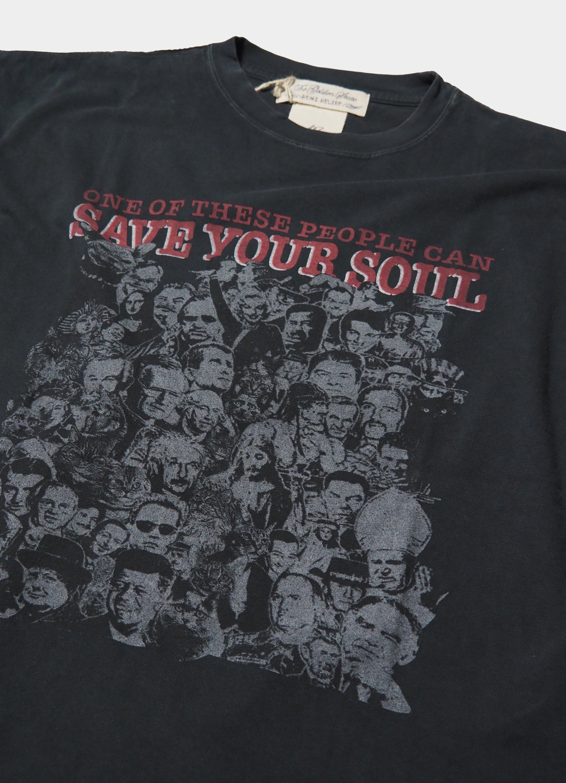 HARD SP加工20/-天竺BIGサイズT(SAVE YOUR SOUL)