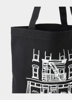 Cafe Sketch Canvas Tote [BBX64560]