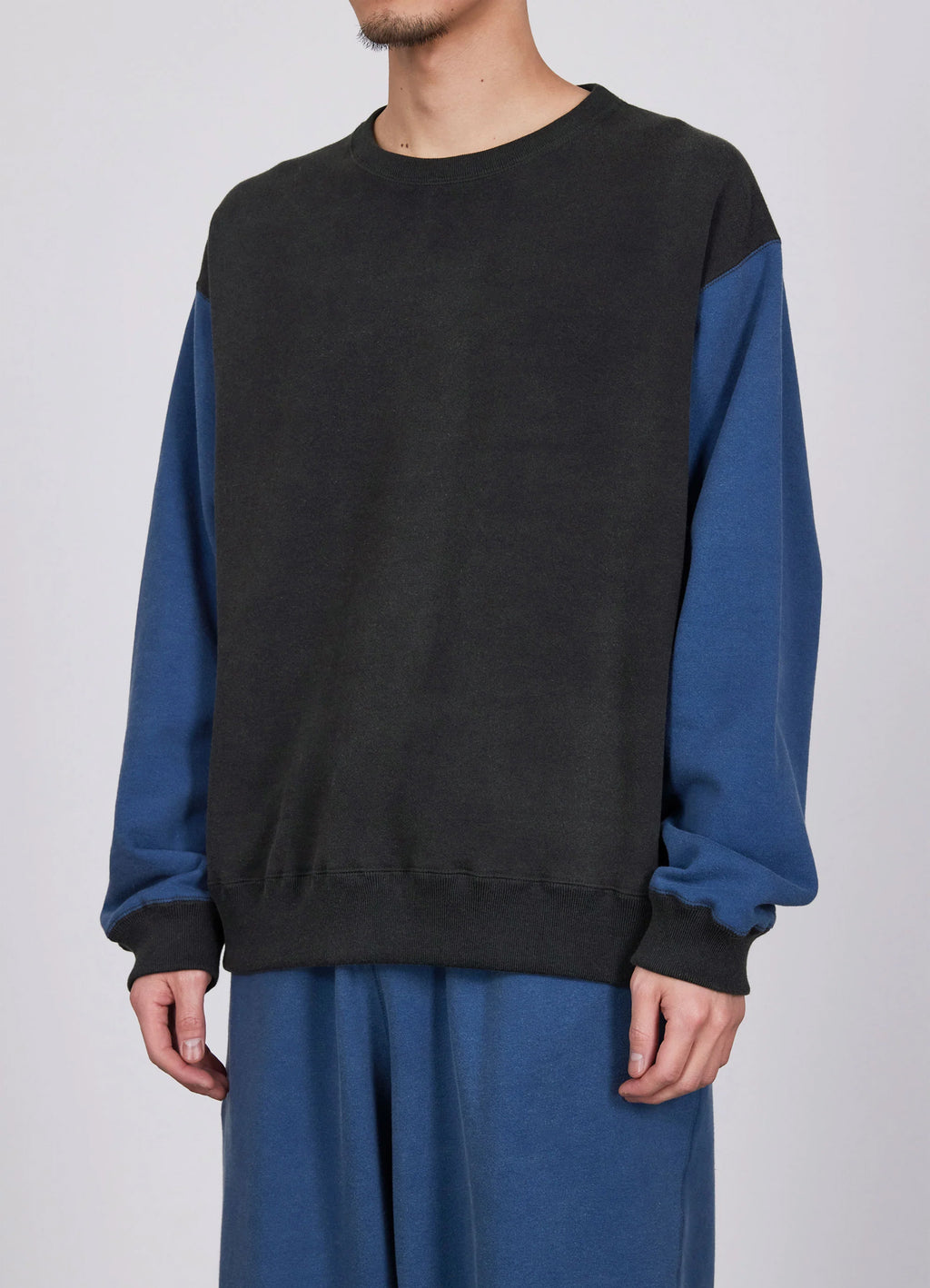CREW NECK -20/10 RECYCLE SUVIN ORGANIC COTTON FLEECE-[M24C13CS02C]