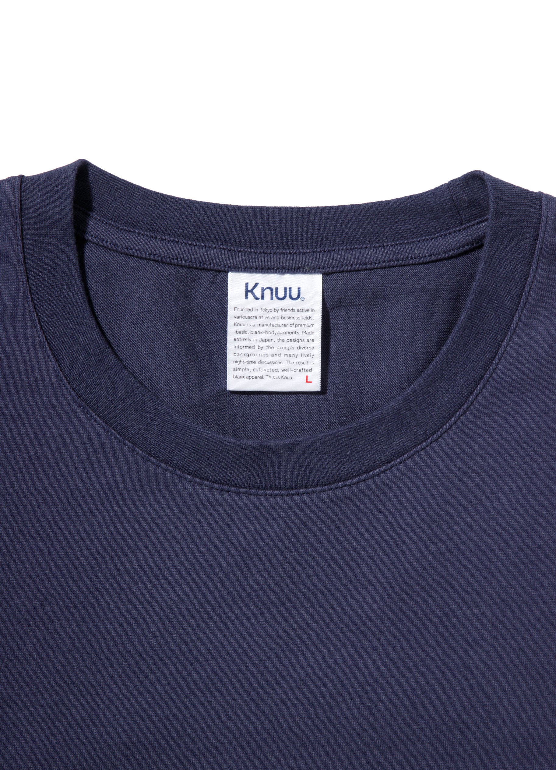 Heavy Crewneck Long Sleeve T-Shirt [KN-LS-01]