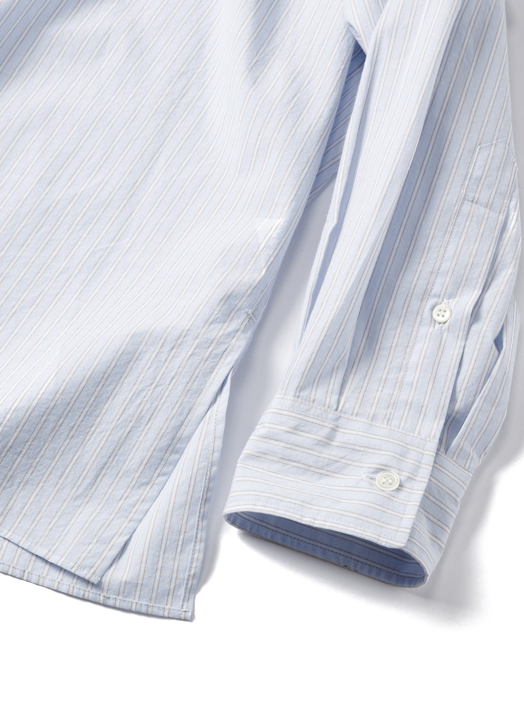 Gentle Resort Oversized Stripe Shirt