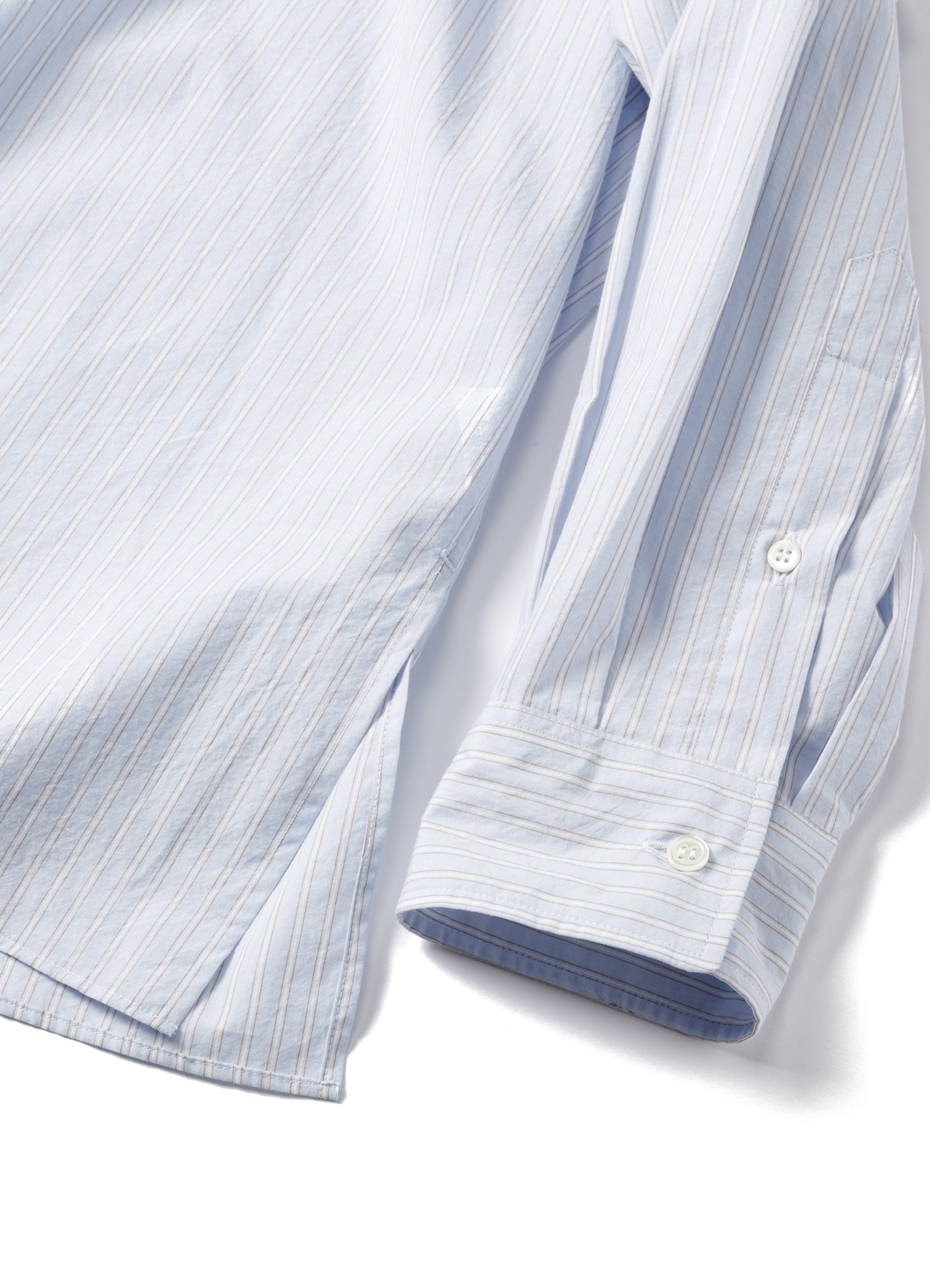 Gentle Resort Oversized Stripe Shirt